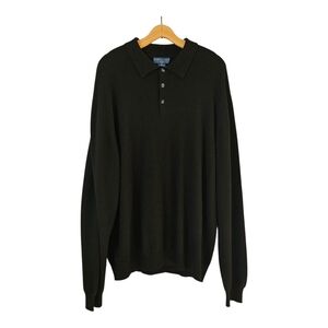 Joseph & Lyman Cashmere Pullover Sweater Mens XL Quiet Luxury Academia